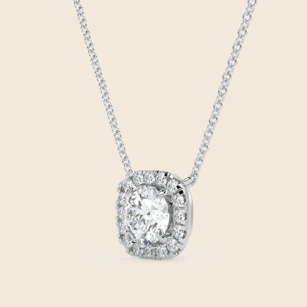 Radiant Halo Necklace